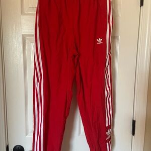 Adidas Red Track Pants